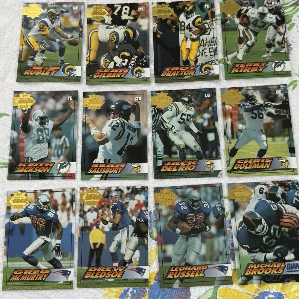 1994 Collectors Edge Football 250 Card Lot NM Barry Sanders John Elway Aikman